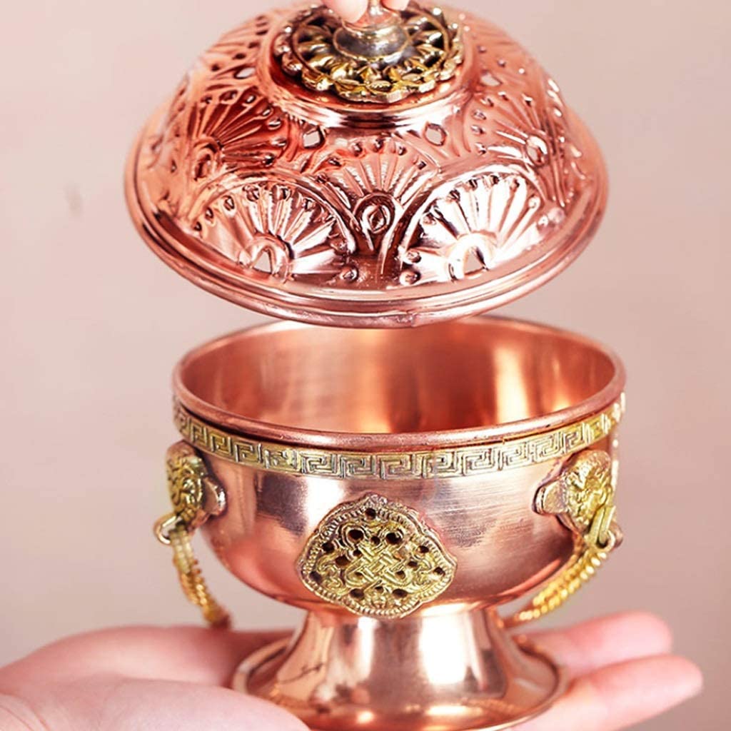 香炉　香立て　銅製 Amazon｜香炉 お香立て 香炉皿 銅ハンギング香炉禅家庭用屋内