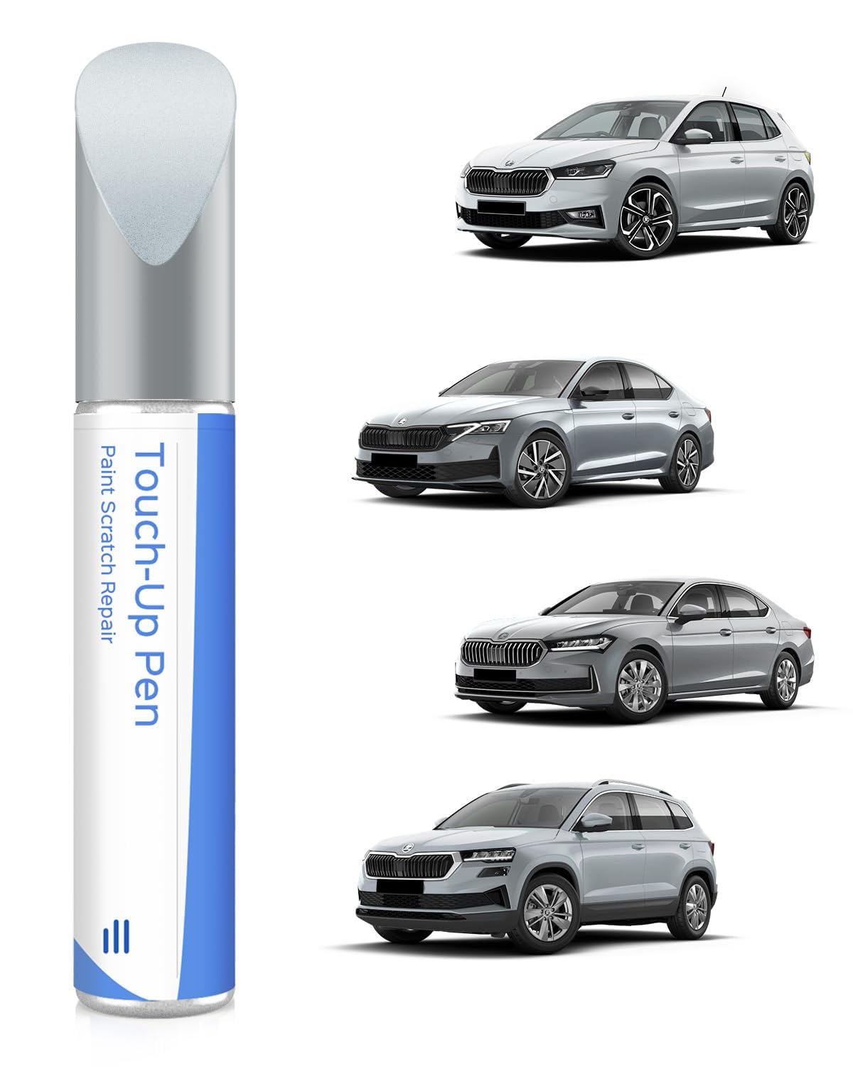 Lápiz de retoque blanco Candy 9P9P/ F9E compatible con Skoda Exact Match para chips y arañazos — view 17