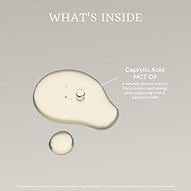 VTC VitaTradingCo. 100% Pure C8 MCT Oil | 3X Distilled Caprylic Acid | Healthy Fat for Clean Energy | Sustainably Sourced | Non-GMO, Paleo, Keto | 32oz, 64 Servings (Unflavored)