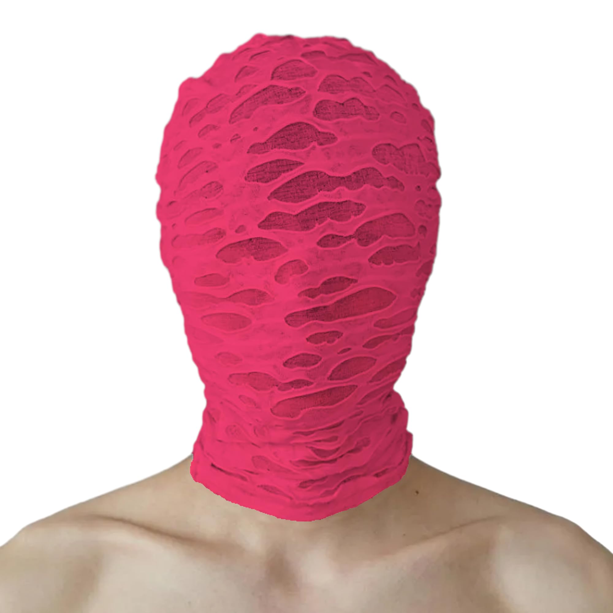 Halloween Party Supplies Gothic Cosplay Mask Hood Black Elastic Fashion Harajuku Unisex Women Mens Head Cover Punk Full Face Carnaval