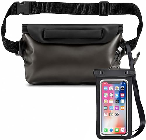 Set de coque de téléphone étanche & de sac de ceinture étanche 