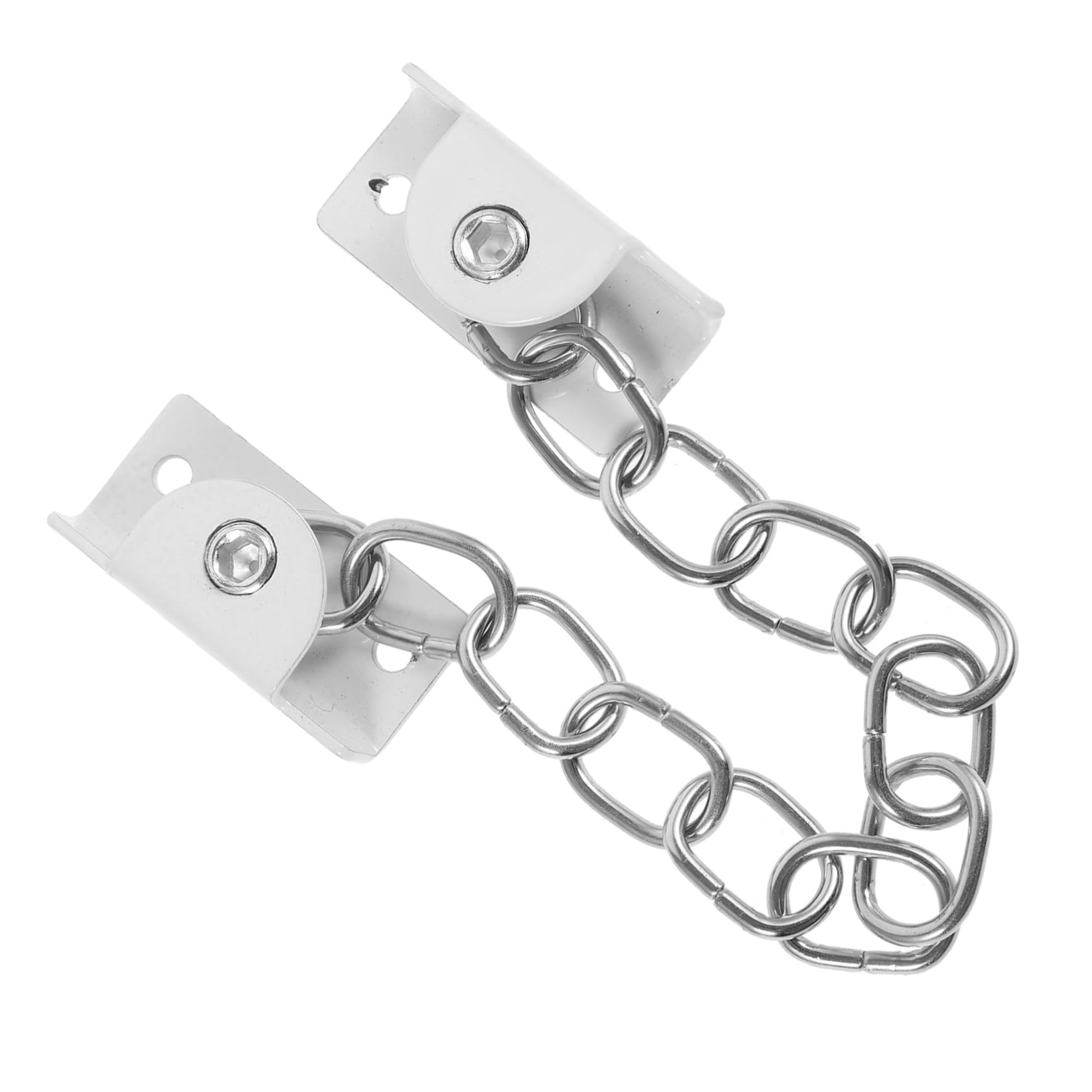 DOITOOL Stainless Steel Window Lock Safety Chain Lock for Boys and Girls Elderly Sliding Door Limiter Easy Installation Protects Against Falls Burglary