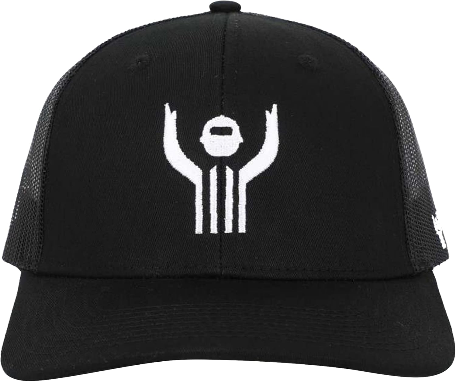 Great Call Athletics | Premium Lifestyle Football Referee Hat | Official Logo | Black w/White | Adjustable Snapback | Professional