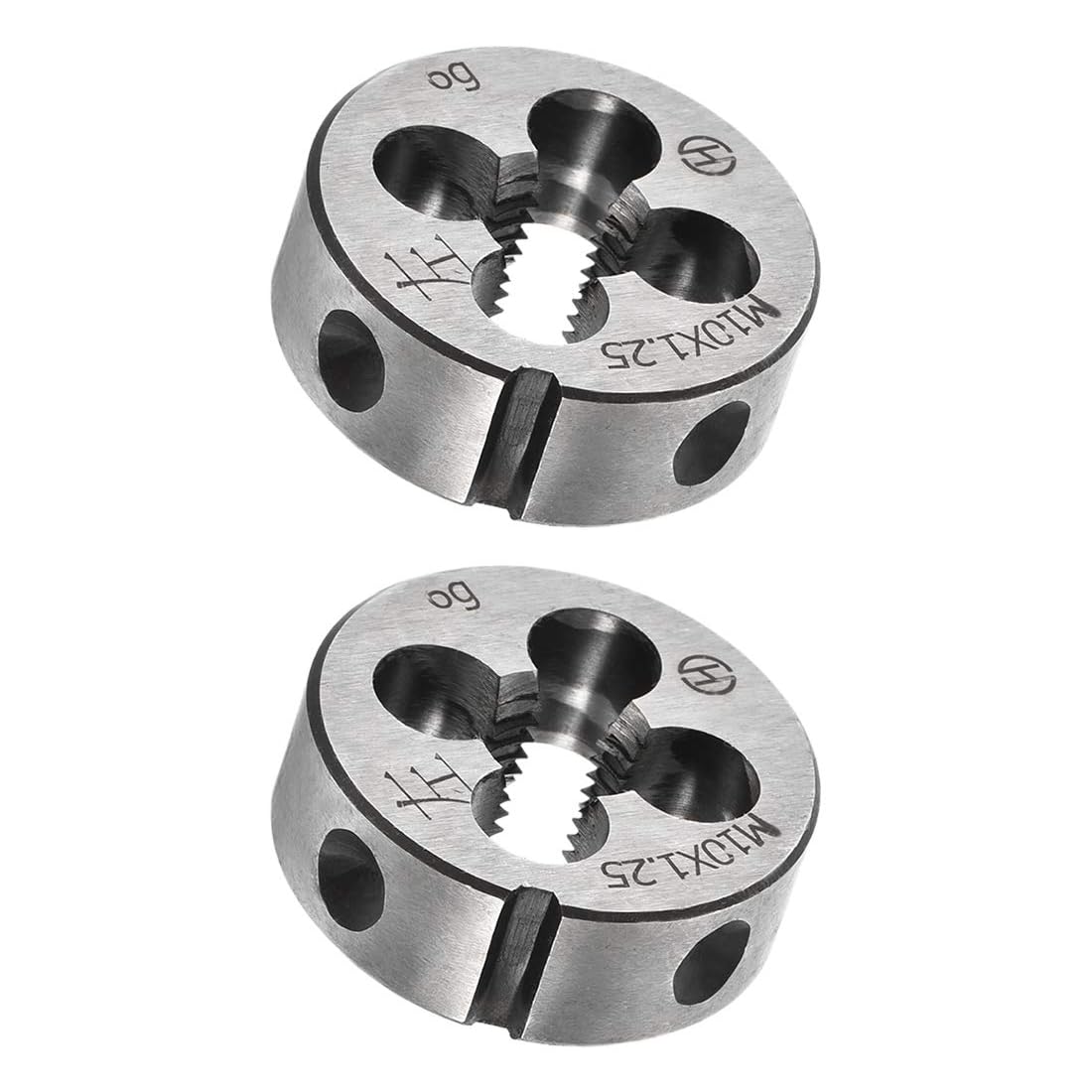 TA-VIGOR 2pcs M10 x 1.25 Metric Adjustable Threading Die