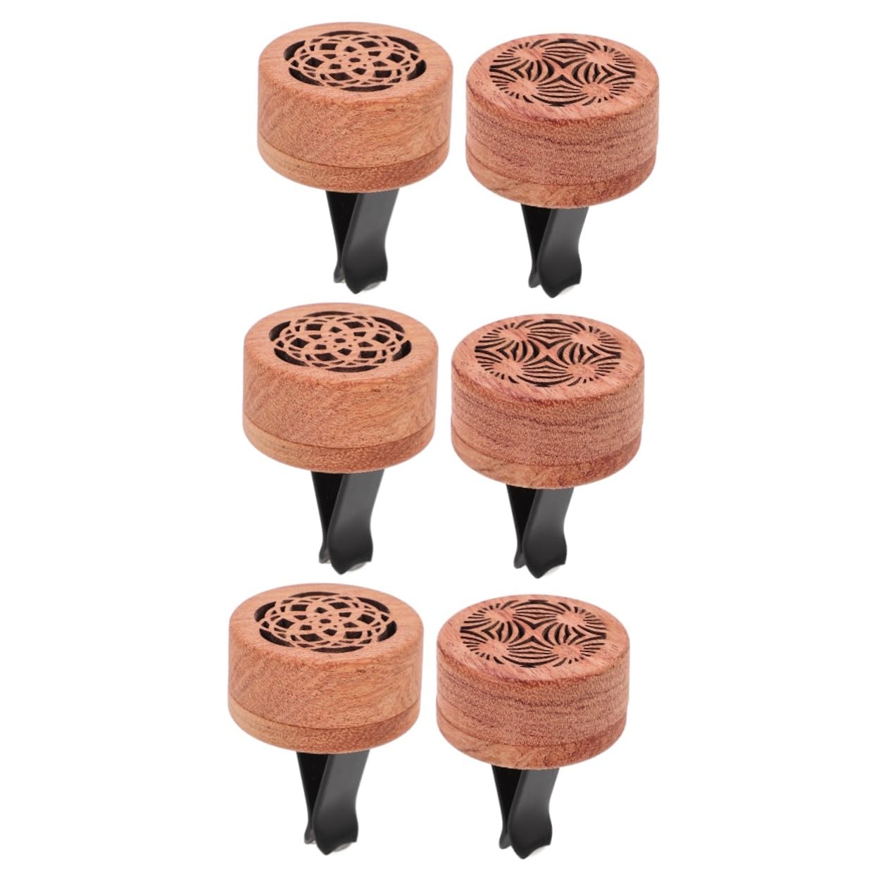 Mobestech 6piezas Difusores De Para Auto Clip Para Ventilación De Aromaterapia Decoración Elegante Para Interior De Vehículo Naturales y Eficaces