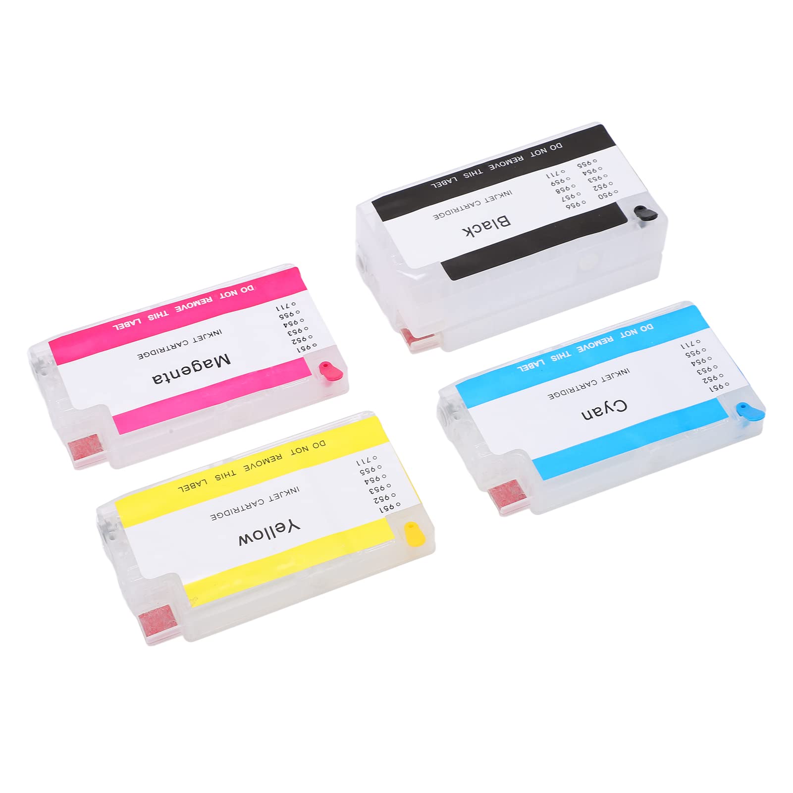 Fafeicy Cartuccia Inchiostro Ad Alta capacità per 952 953 954 955 Stampante, 4 Colori