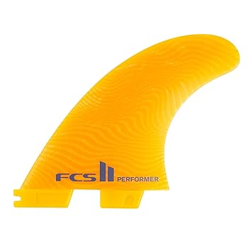 Amazon.com : FCS II Performer Neo Glass Eco Tri Fins - Mango
