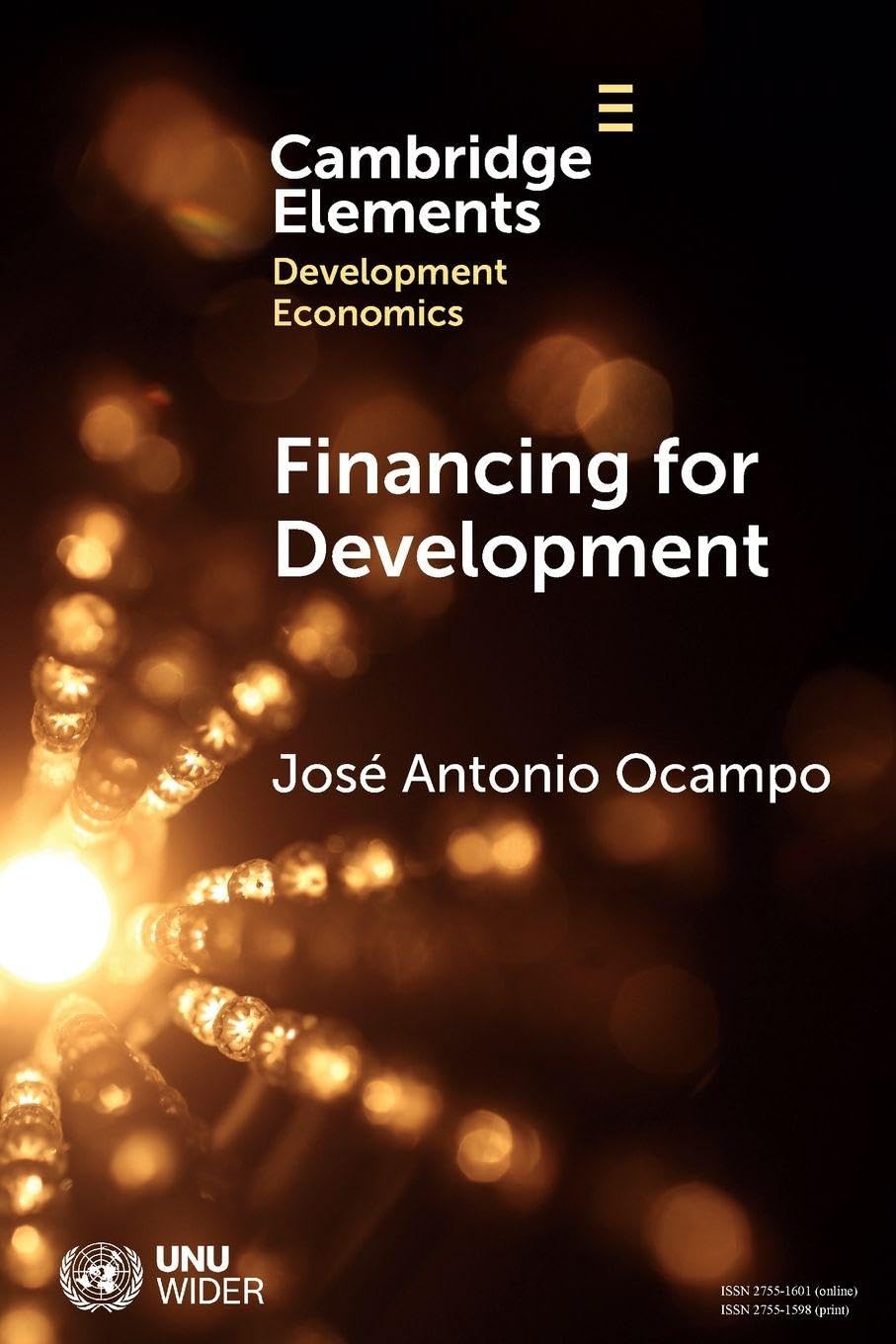Financing for Development: The Global Agenda (Elements in Development Economics)