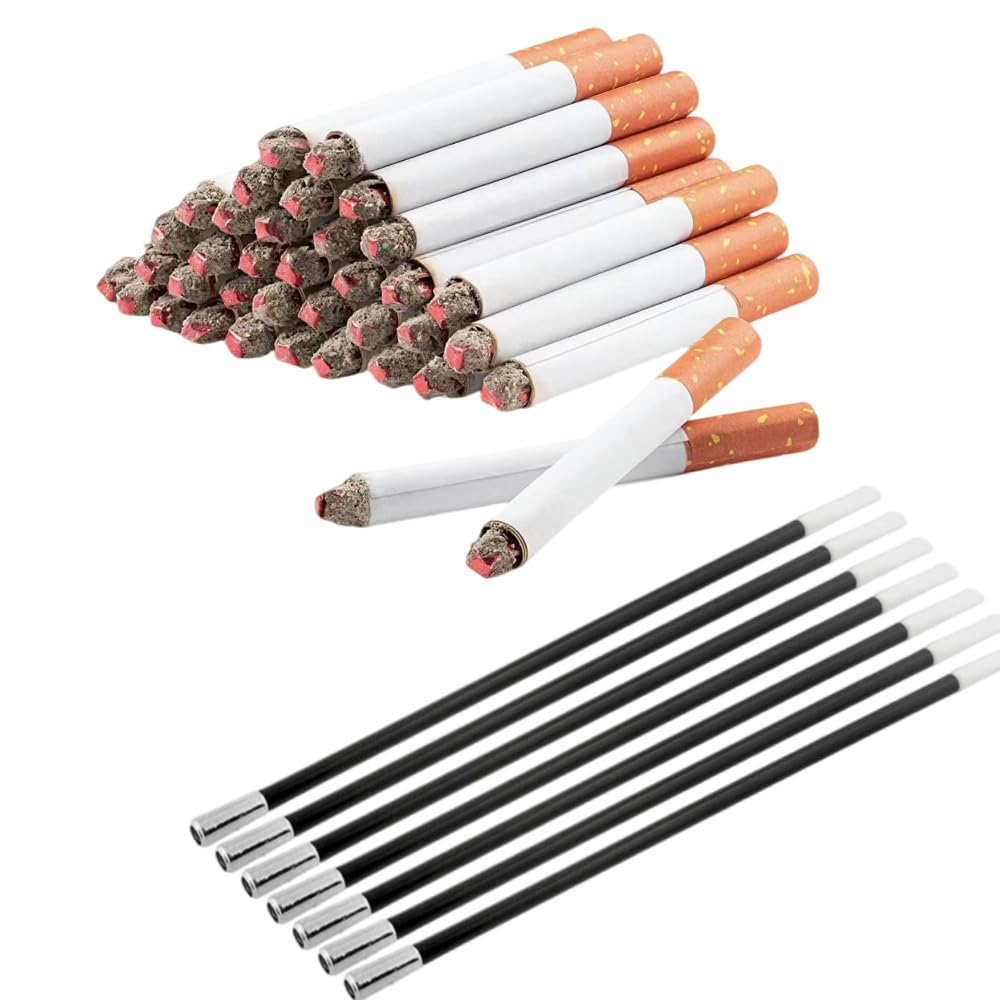 Amazon.com: CLESEN 7 Long Cigarette Holders & 24 Fake Puff Cigarettes with  Smoke for Halloween Accessories for Women Costumes Like Cruella Deville,  Great Gatsby Roaring 1920s Flapper Costume Photo Prop,Halloween : Health