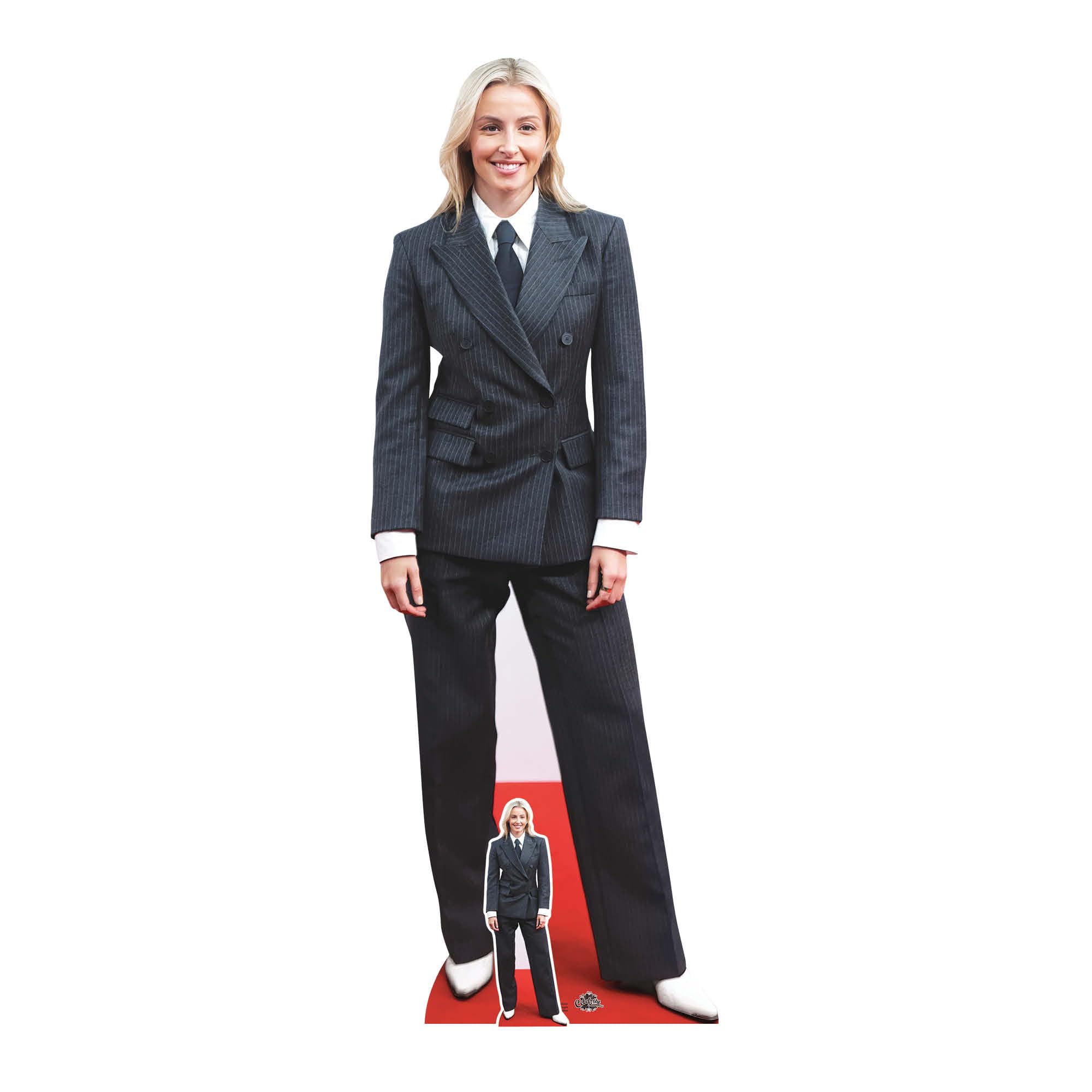Star Cutouts CS1202 Leah Williamson Cardboard Cut Out Height 170cm - Ideal for Parties Birthdays & Fans, Room Decorations & Events