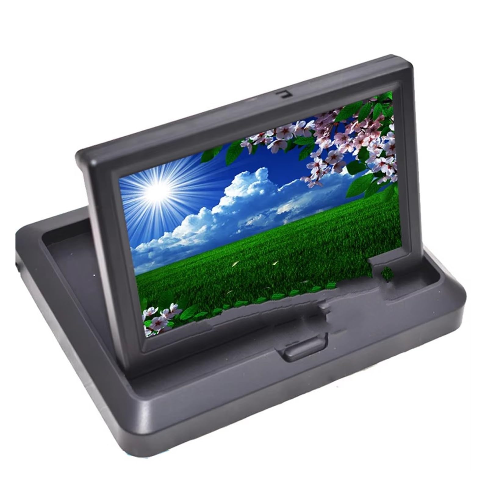 Cámara Visión Trasera Coche Monitor Coche AHD 5 Pulgadas 1920 * 1080P Cámara Visión Trasera Vehículo Nocturna Plegable Alta Definición Marcha Atrás