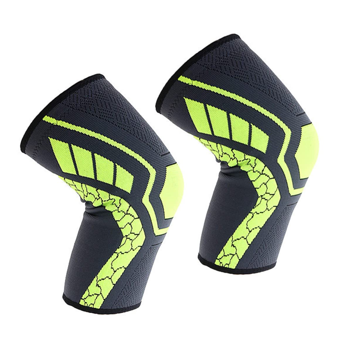 Healeved Pads for Running Mtb Hiking Elastic Breathable Sports Support Brace Size l