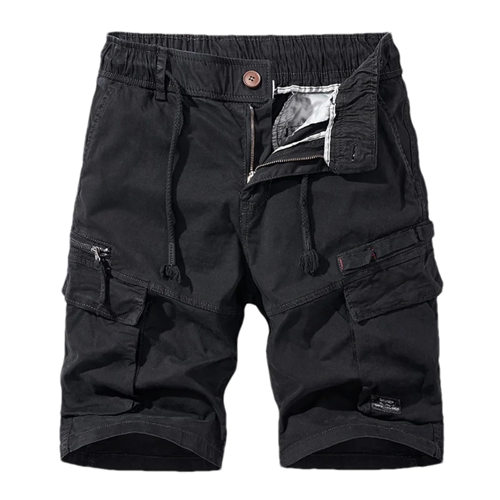 Pantalon court cargo tactique pour homme multi-poches - Streetwear japonais décontracté