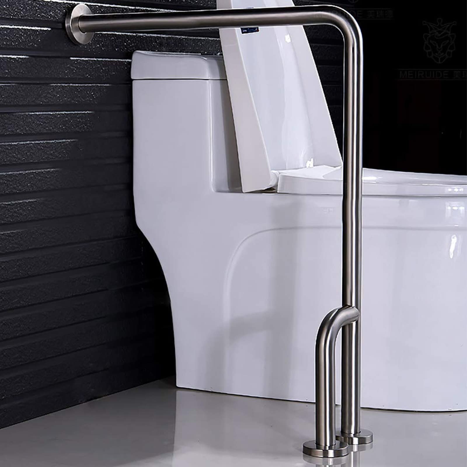 Barra di Sostegno per WC da 28 Pollici in Acciaio Inossidabile per disabili,Barra di Supporto di Sicurezza per Doccia da Bagno montata a Parete,impugnature Antiscivolo per Anziani disabili