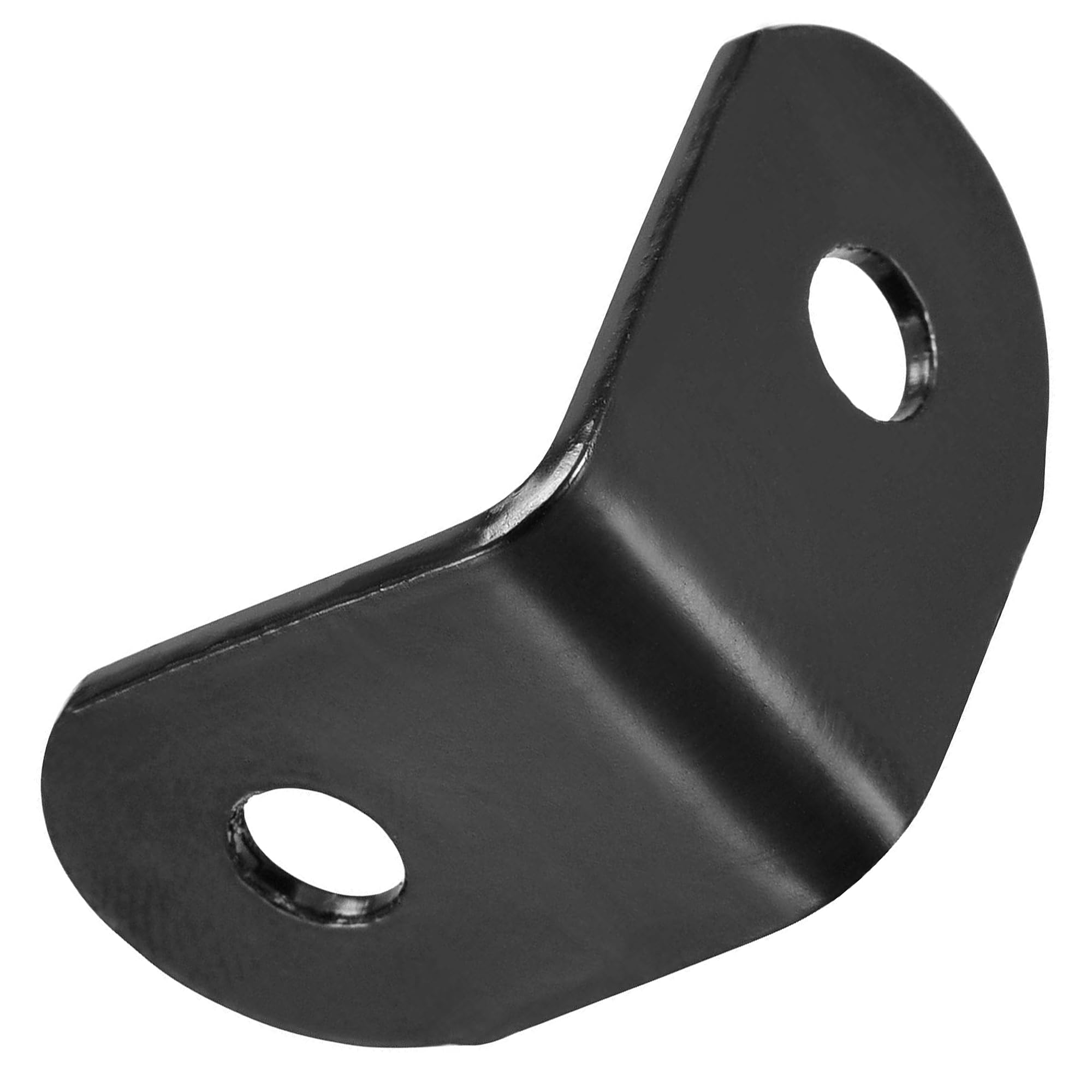 TA-VIGOR 10 Pcs 90 Degree Corner Brace Angle Brackets 25mm x 25mm x 16mm, Black L Shaped Metal Brackets with Screws - Image 4