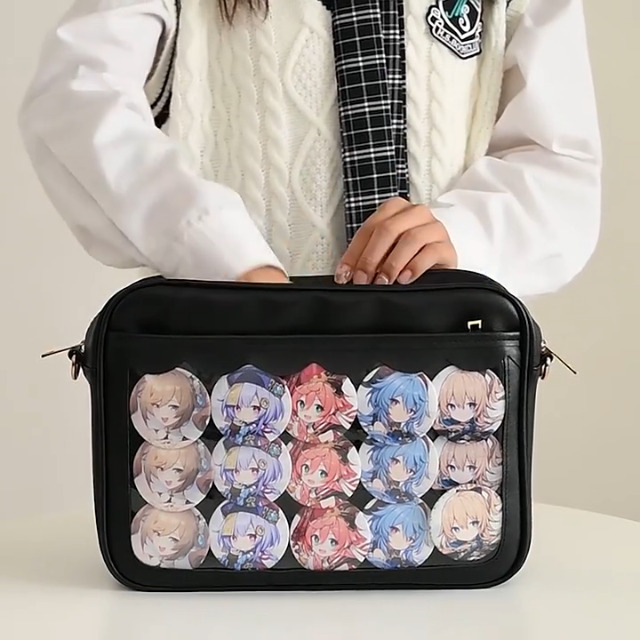 Amazon | [SENIAO TECH] 痛バッグ 痛バ ショルダーバッグ 見せ