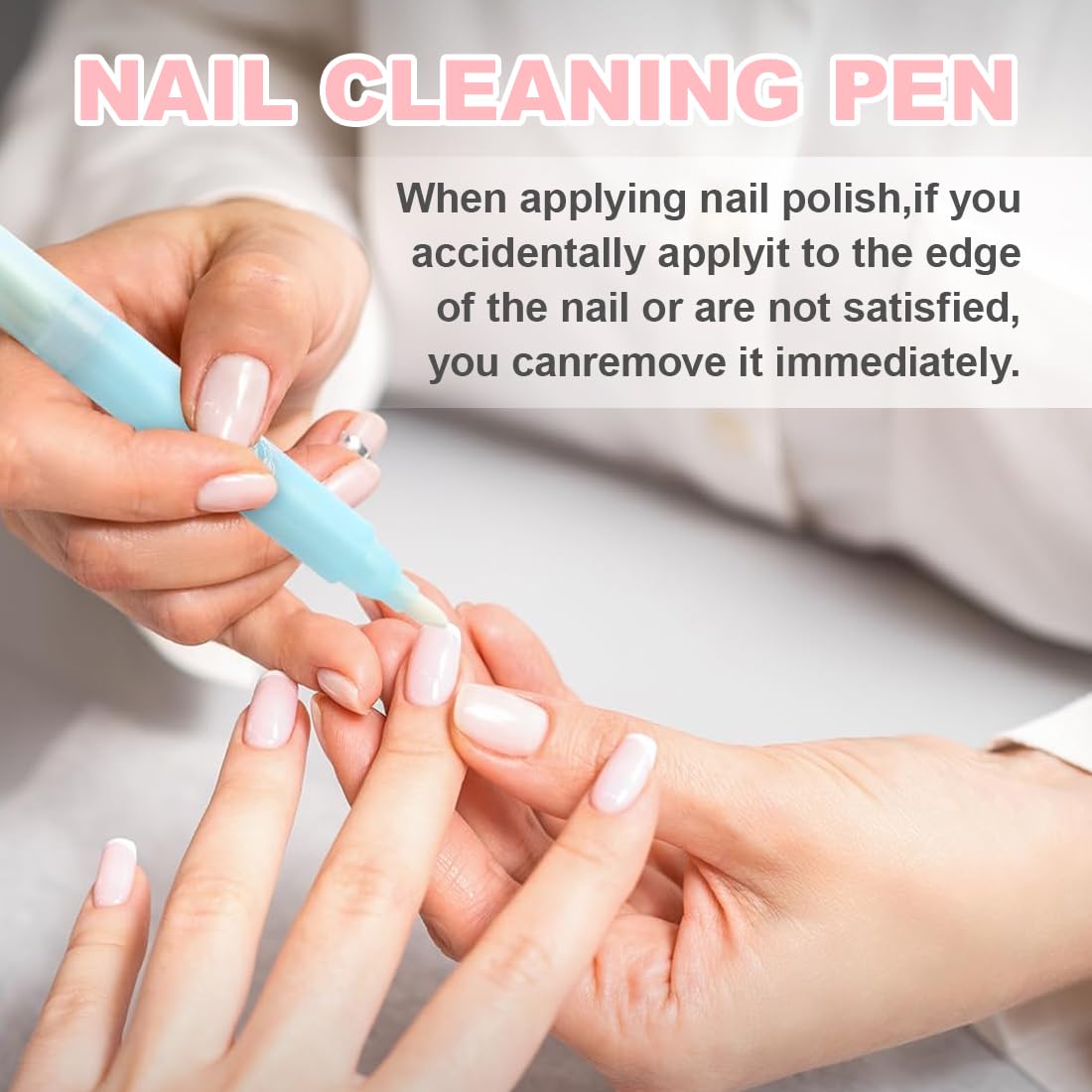 Set de 4 Rotuladores de Esmalte de Uñas Recargables para Manicura Profesional