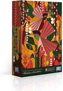 Coleção Maravilhas Tropicais: Frutos - Naia Ceschin - Quebra-cabeça Nano - 500 peças - Toyster Brinquedos