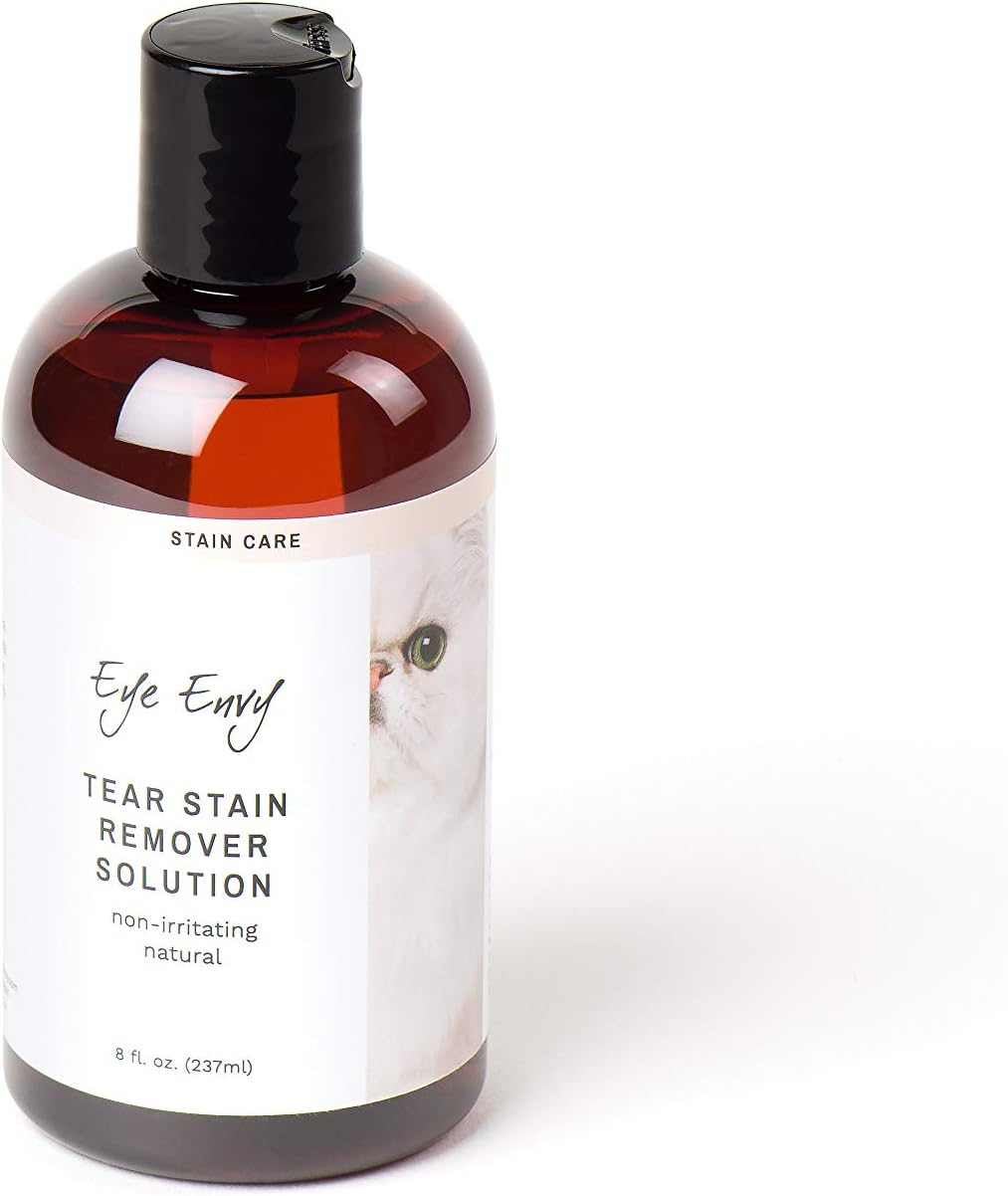 Eye Envy Tear Stain Remover Solution for Cats100 Natural