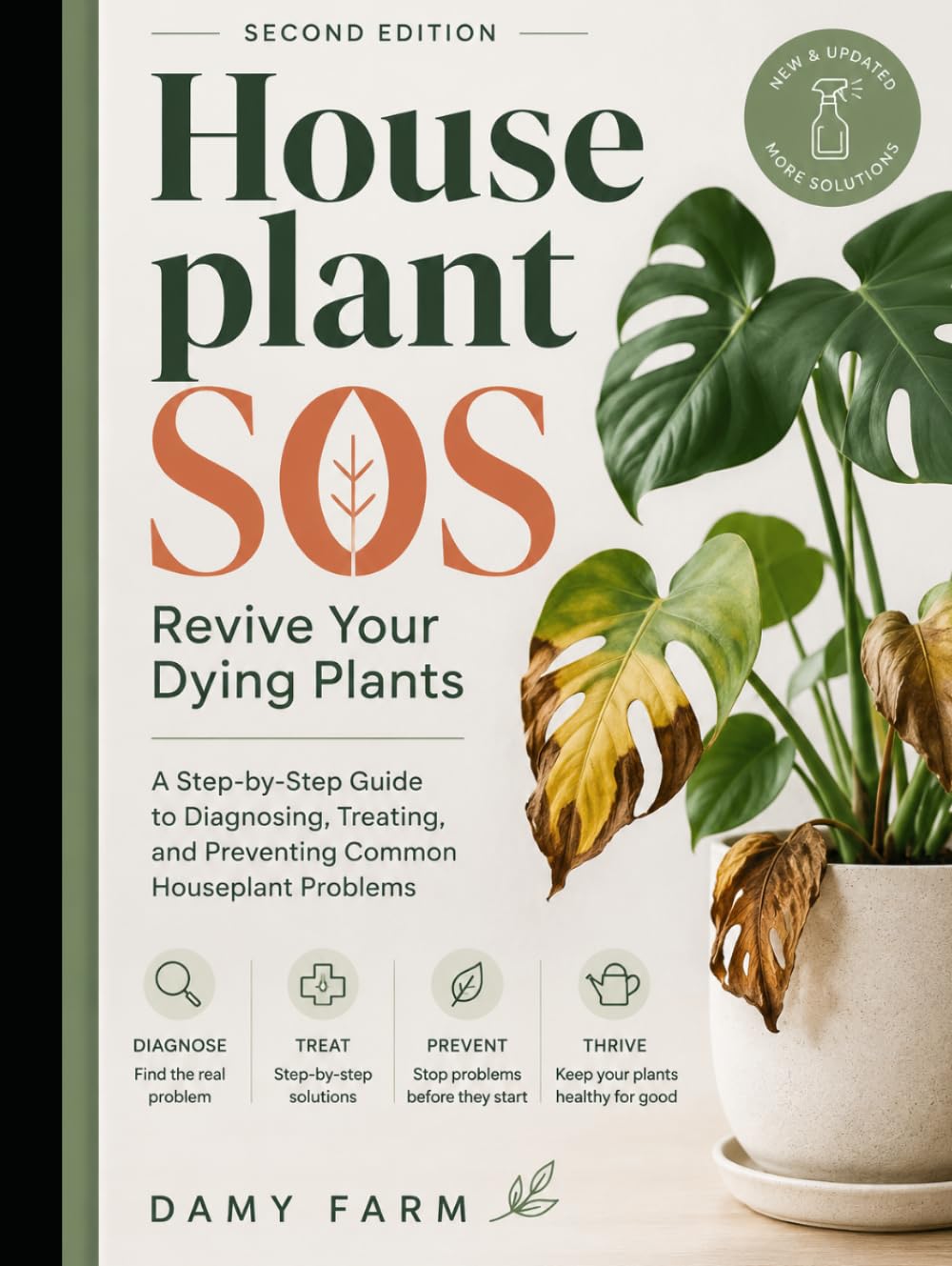 Houseplant SOS: Revive Your Dying Plants: A Step-by-Step Guide to Diagnosing, Treating, and Preventing Common Houseplant Problems
