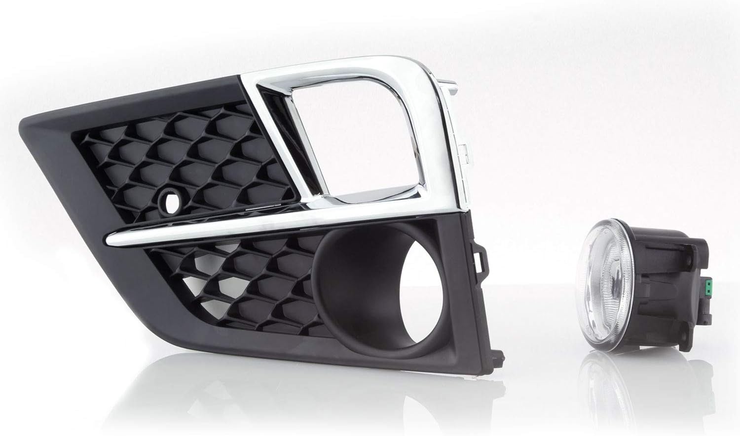 AKKON - Fits 2018-2020 Honda Odyssey LX EX EXL Models [Halogen Type] Clear Bumper Fog Lamp Lights+Bezel Set+Harness+Switch+Relay