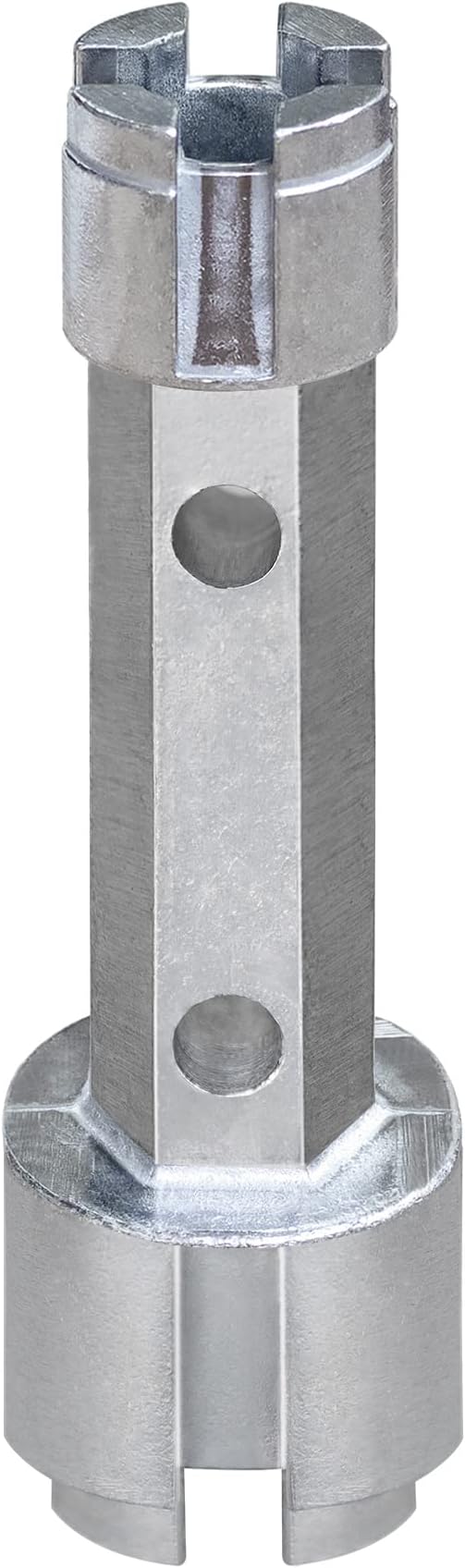 Tub Drain Remover Wrench Removal Tool Dual Ended Dumbell for Bath Drains Heavy Duty Aluminum