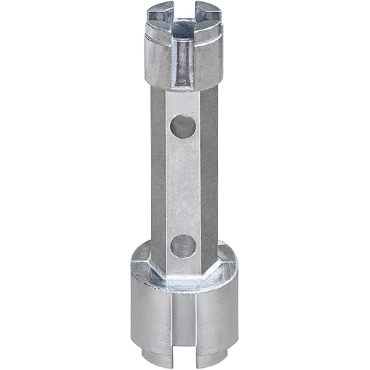 Tub Drain Remover Wrench Removal Tool Dual Ended Dumbell for Bath Drains Heavy Duty Aluminum