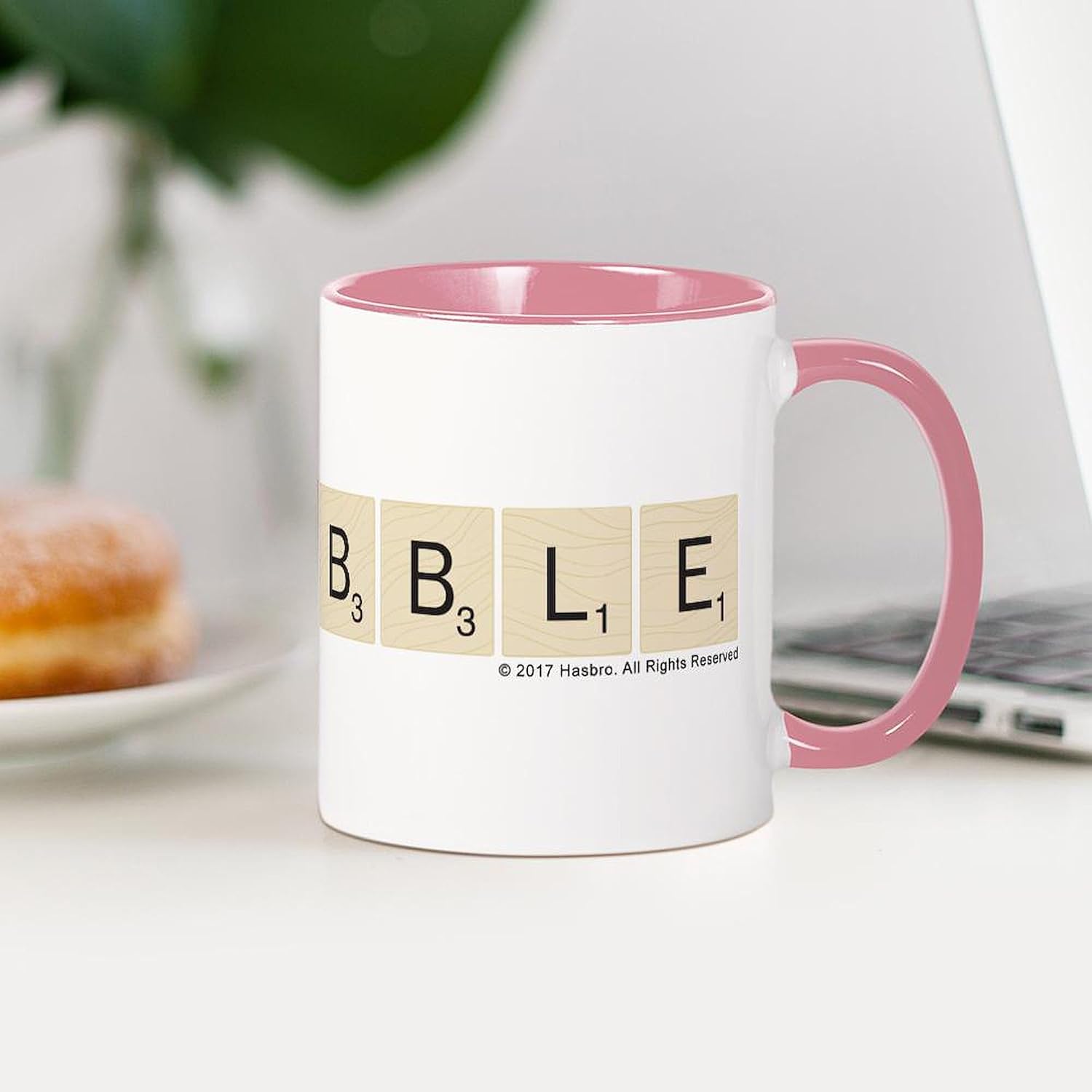 CafePress Scrabble Tiles 11 Oz Ceramic Mug 11 oz (325 ml) Ceramic Coffee Mug