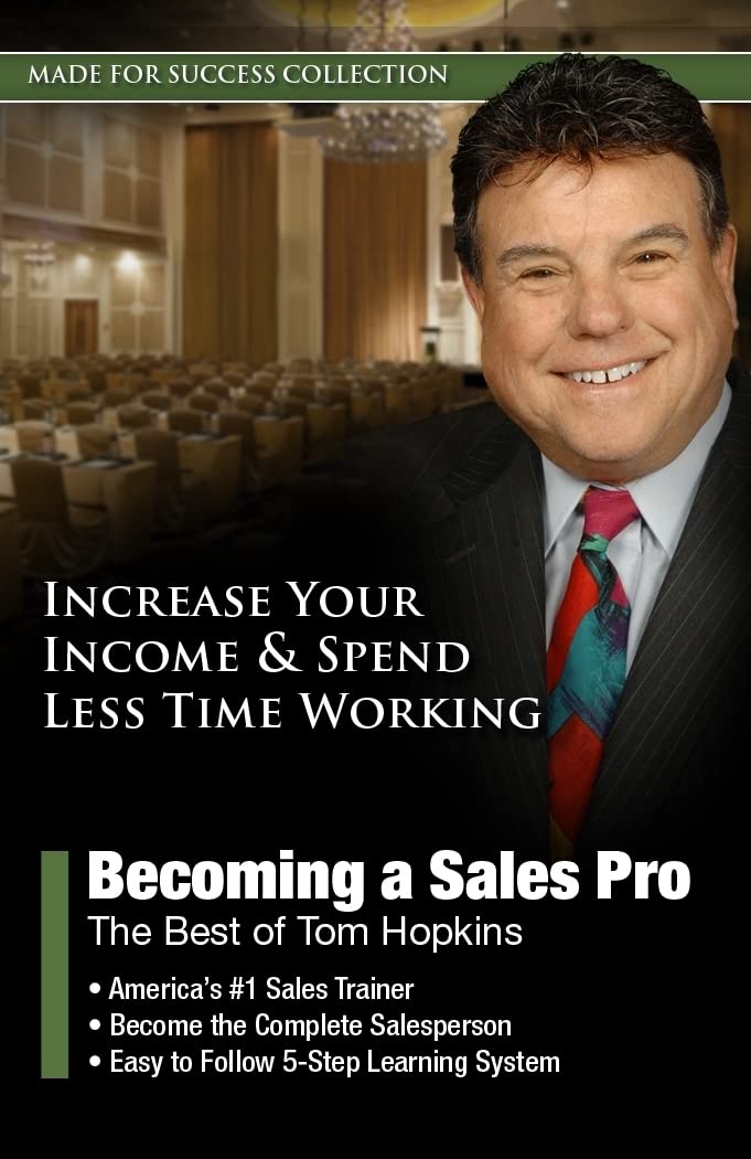 Becoming a Sales Pro: The Best of Tom Hopkins [Audio CD] Made for Success and Hopkins, Tom