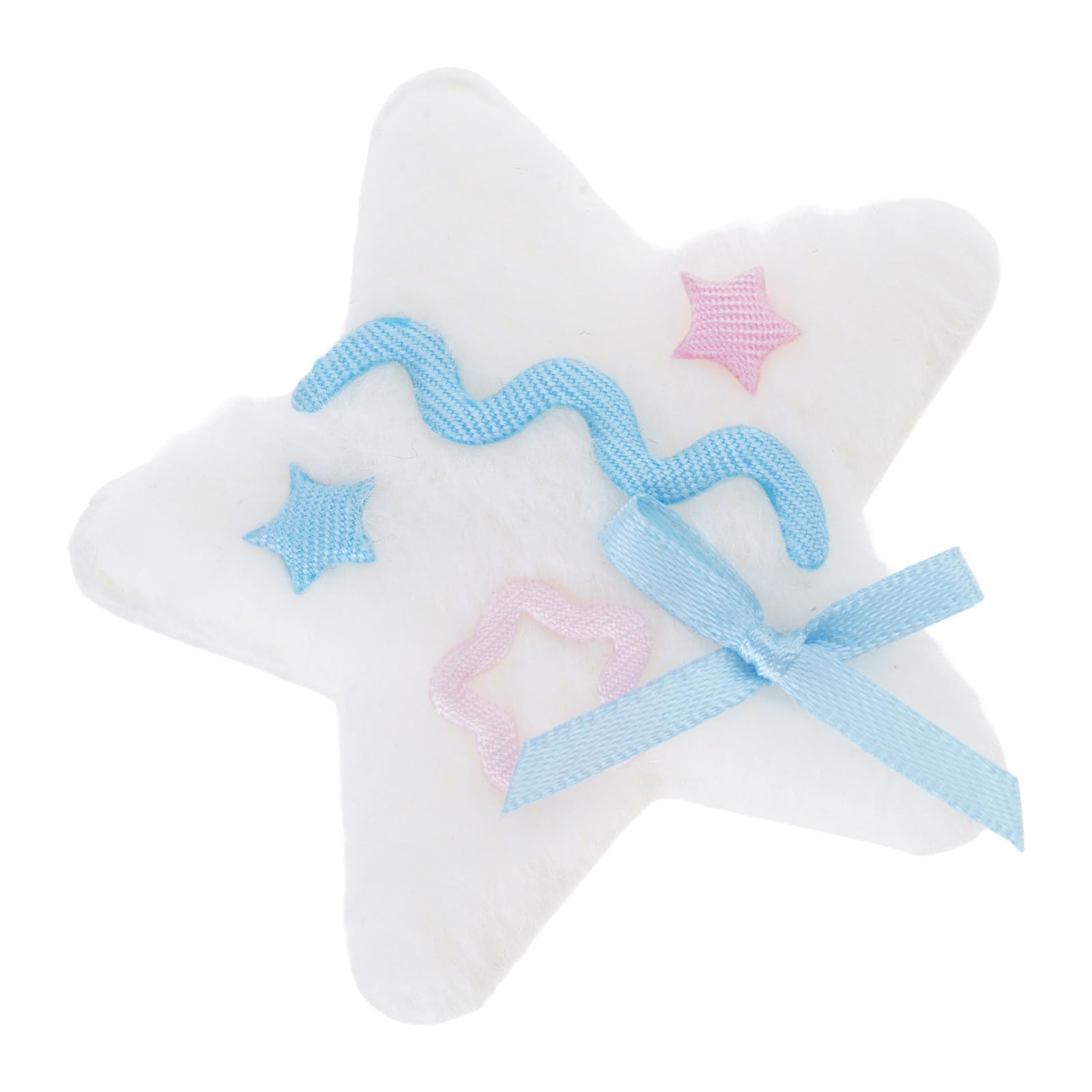 Fentency Sweet Plush Star Hair Clip Women Cool Trendy Star Decoration Hair Barrettes for Ponytails and Various Hairstyles