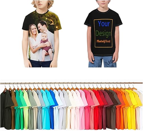 Camisas personalizadas camisas personalizadas, camisa estampada para la parte trasera y delantera, añade tu diseñoimagenfototexto para hombres y