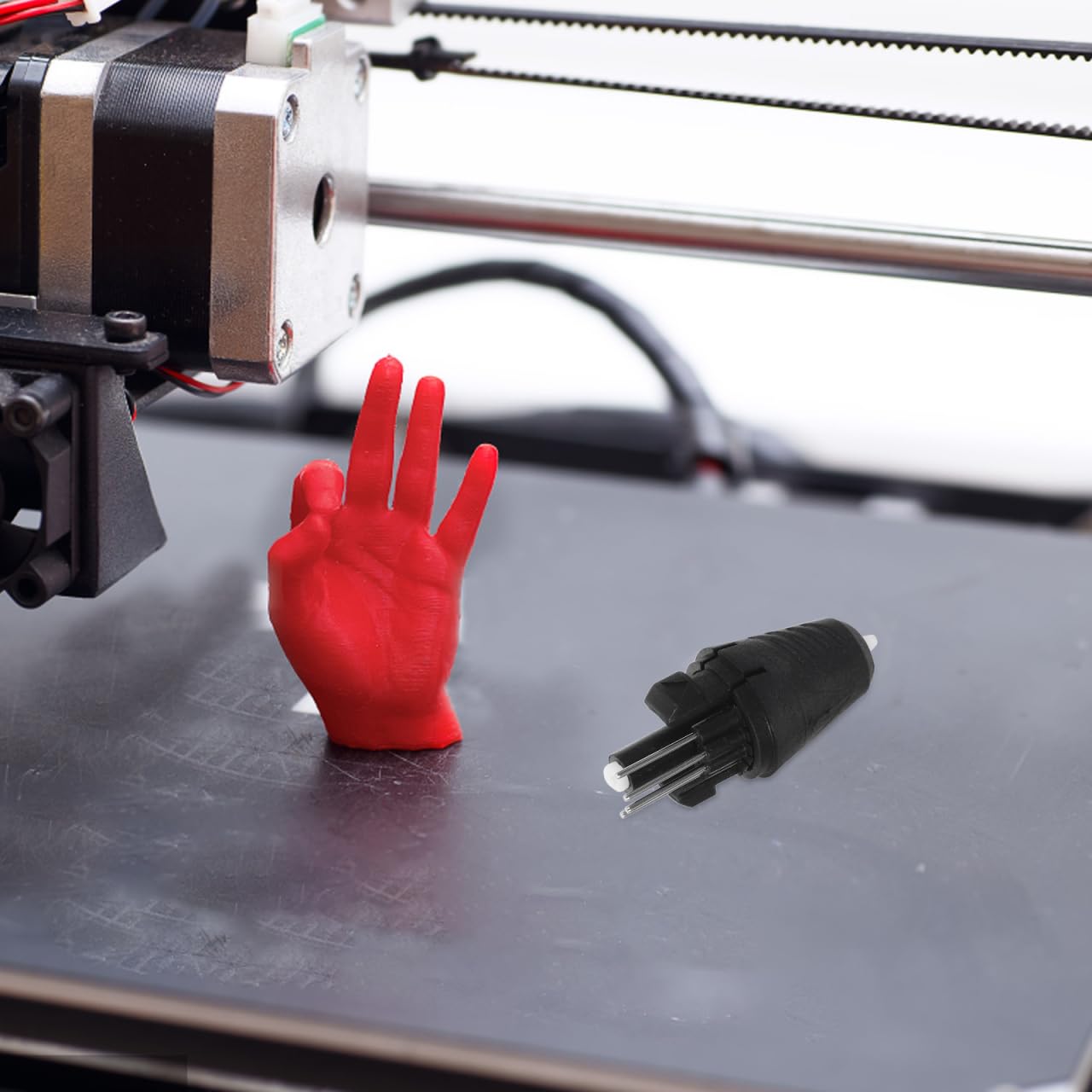 Stylo d'impression 3D pour imprimante 3D - Module de pointe de stylo d'impression 3D - Pointe de stylo en plastique noir