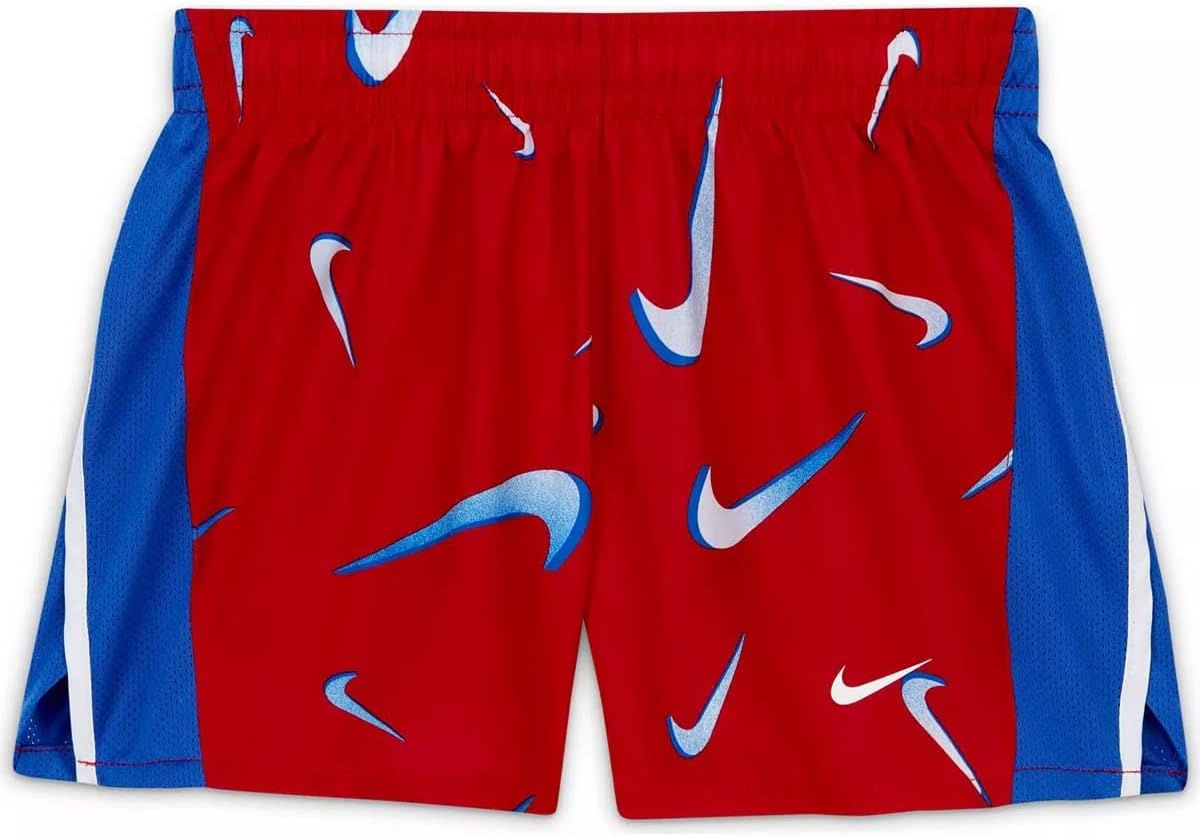 Nike Big Girls Dri-FIT Printed Running Shorts