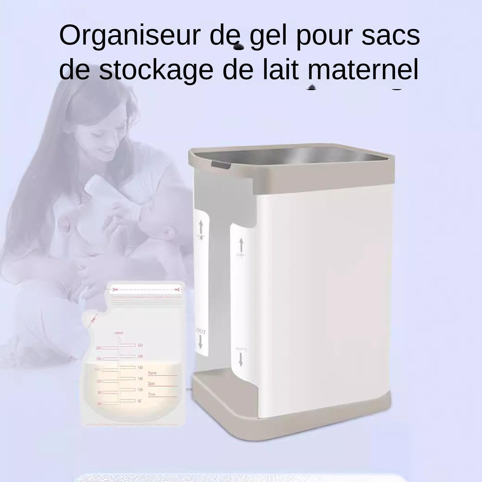 Milk Freeze Organizer, Breastmilk Containers, Freeze Organizer Storage Bins, Breastmilk Storage Tower, Breastmilk Freeze Organizer, Breastmilk Container Organizer, Tower for Breastmilk Storage