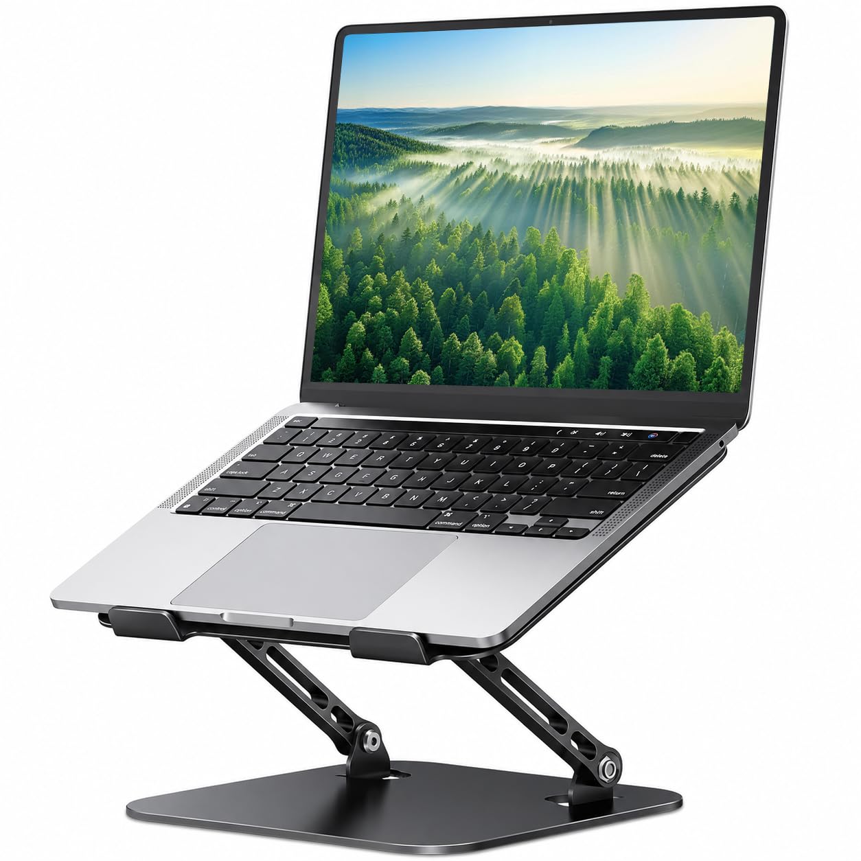 Orlian Adjustable Aluminum Laptop Stand for Desk, Laptop Riser for 11-16inch