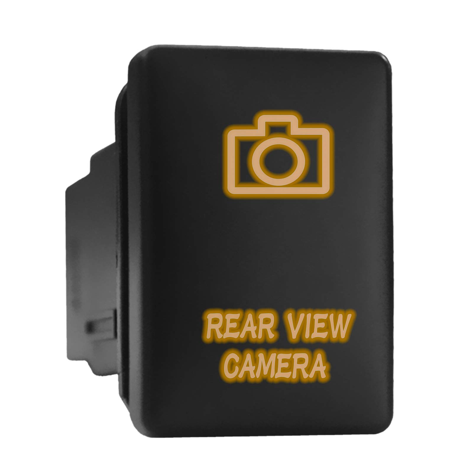 Rear View Camera Symbol Modern Model Push Button Compatible with Toyota (/ Surface Size 1.28 x 0.87 inches)