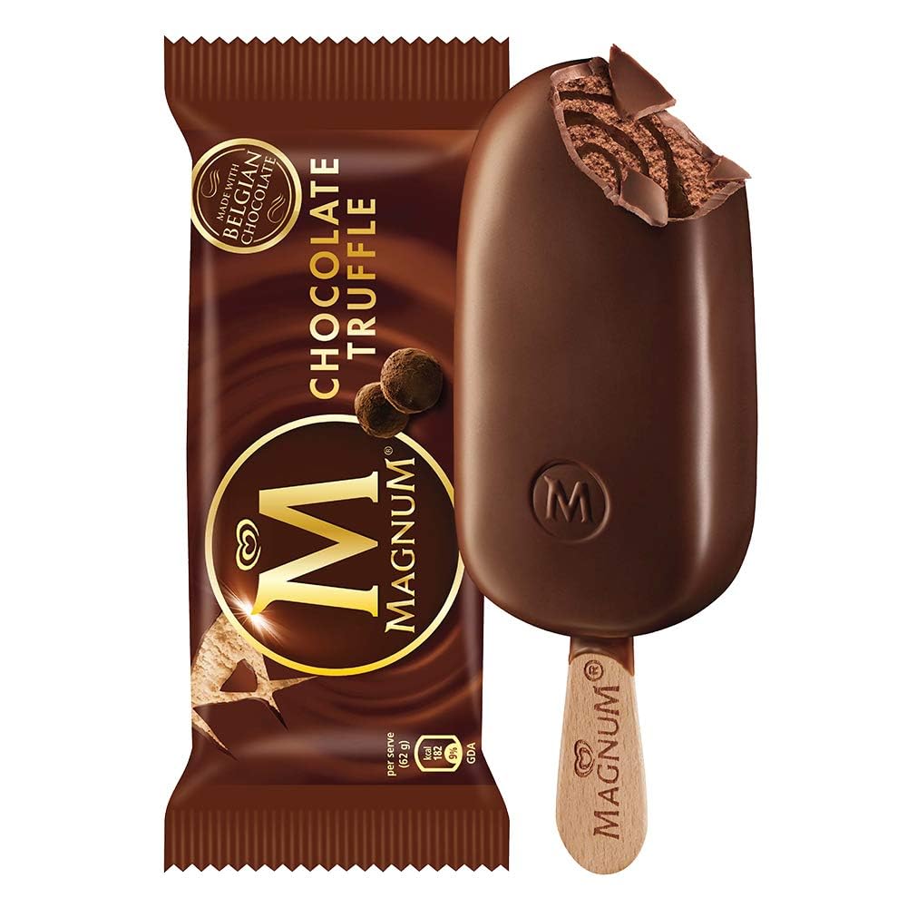 Kwality Wall's Magnum Icecream - Chocolate Truffle, 62 ml Pack