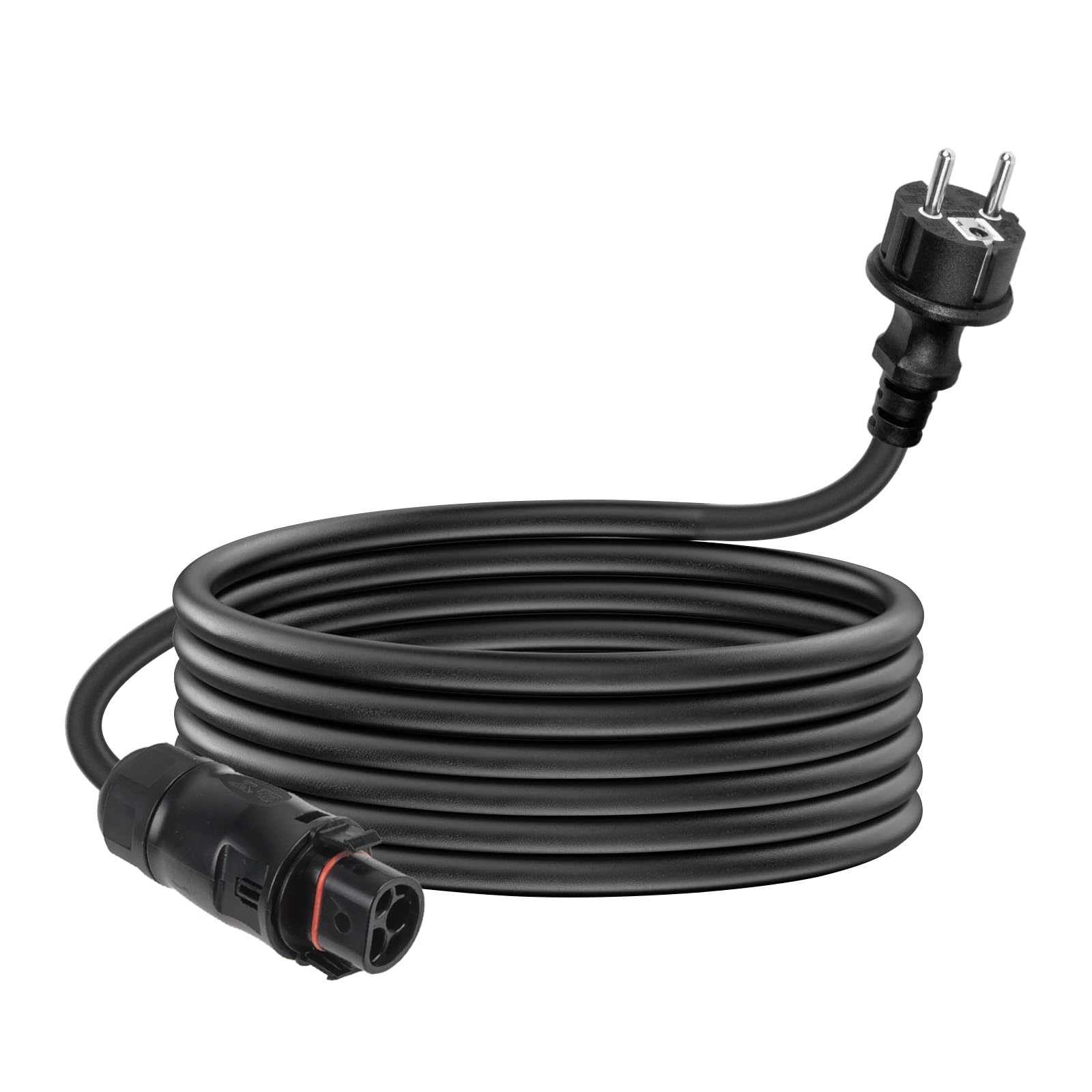 LY01 AC Kabel 5M für Deye Wechselrichter,LY-01 Buchse zu Schuko Stecker Anschlusskabel,Deye LY01 Kabel Verlängerung