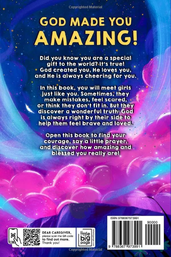 You Are Amazing & Blessed — A Christian Book for Girls: Inspiring Stories about Faith, Confidence, Friendship, and God’s Love (Christian Gifts for Boys & Girls)