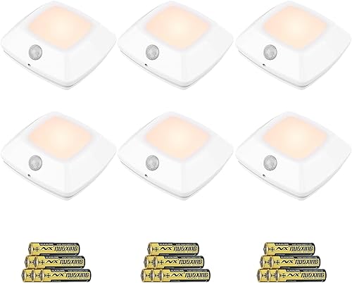 Miniatura 9 de BIGMONAT Luz de grifo con sensor de movimiento, funciona con pilas, luces de disco inalámbricas, luces adhesivas en cualquier lugar debajo del