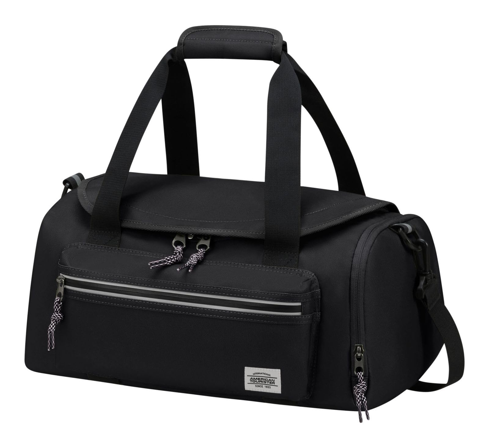 American Tourister Brightup - Ryanair Borsa da viaggio, 25 x 20 x 40 cm, 22 L, Nero (Black)
