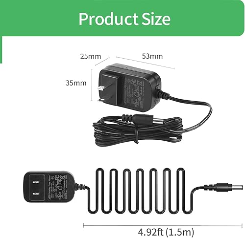 Miniatura 2 de Adaptador de fuente de alimentación de CA a CC 6V 1A enchufe de 0217in x 0083in certificación UL FCC