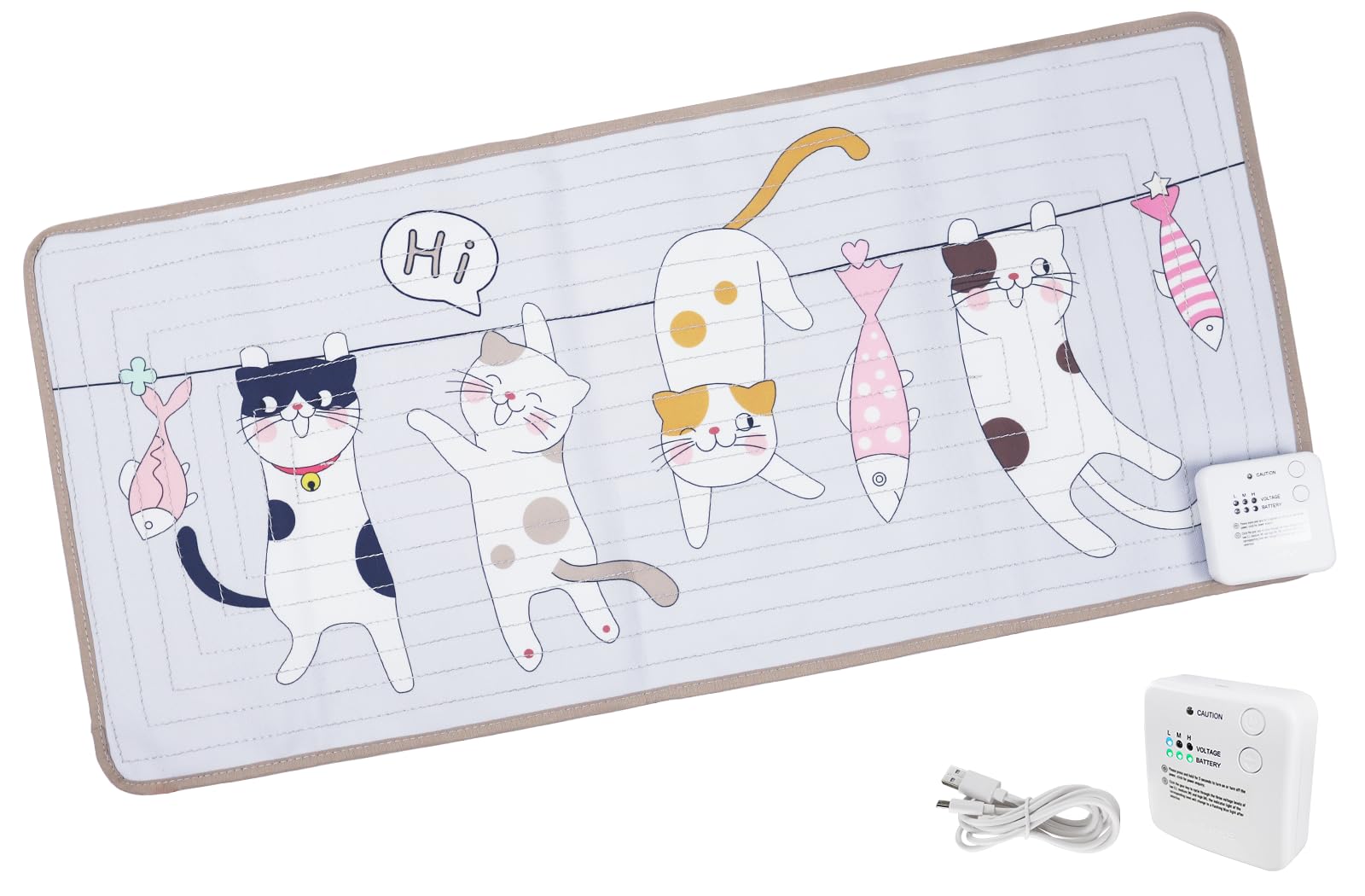 DOGNESS Rechargeable Scat Mats for Dogs, Cat Shock Mat - 31.5"x14.4"