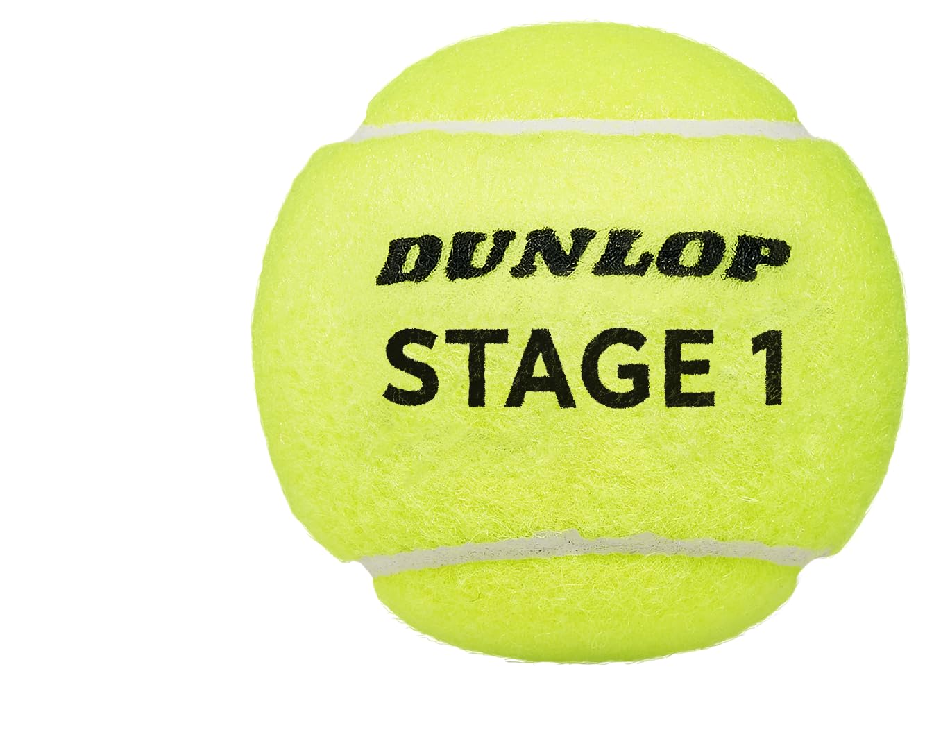 DUNLOP Pallina da tennis Stage 1 verde, per bambini e principianti sul campo grande