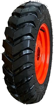 1-HD 5.70-12 Carlstar Trac Chief Skid Steer Tire/Rim for Bobcat S70/LS/DL