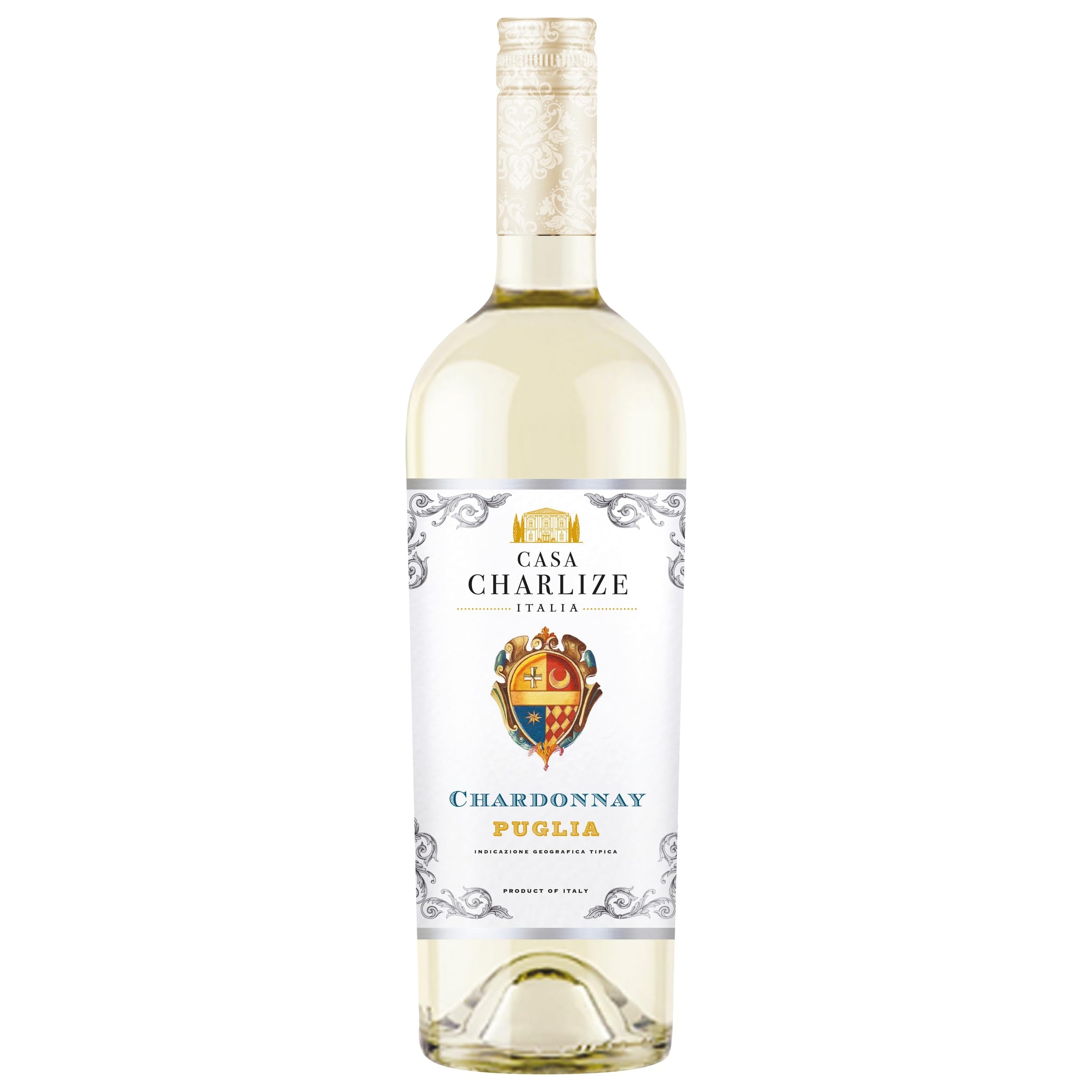 Cantine Casa Charlize Chardonnay Puglia IGT Weisswein Weiss trocken Italien inkl. FeinWert E-Book (6 x 0.75 l)