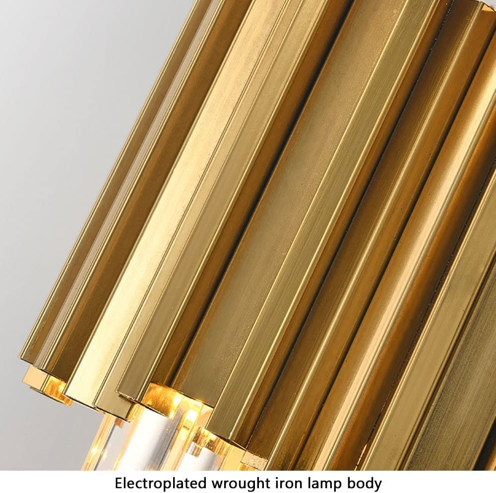 Luxus wandleuchten Nordic Minimalistischen Kristall Wohnzimmer Wandleuchte Hotel Gang Gang Stimmungsvolle Licht Moderne Licht Luxus Studie Leselampe Schlafzimmer Nacht Dekorative Lampe