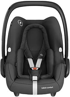 Bébé Confort - Silla de coche para recién nacidos sillita para coche Essential Black