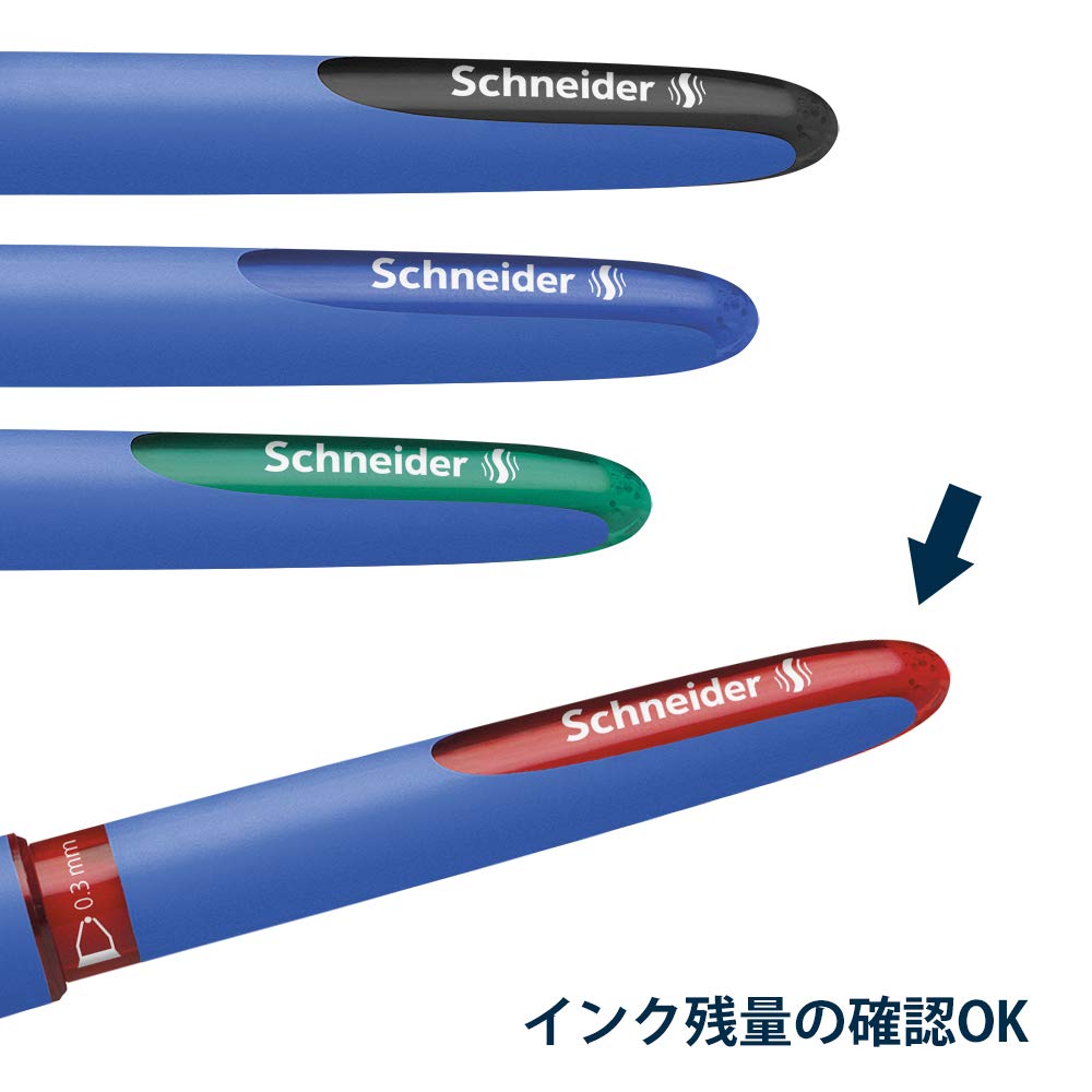 Schneider Set di 3 pattini a inchiostro One Hybrid C PTE conica 03 verde