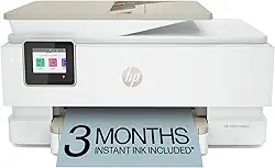 HP Impressora a jato de tinta colorida sem fio ENVY Inspire 7955e, impressão, digitalização, cópia, fácil configuração, impressão móvel, melhor para casa, teste de tinta instantânea de 3 meses